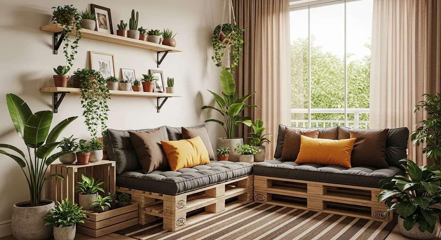 Ideias de Decoração com Materiais Reciclados: Sustentabilidade e Economia