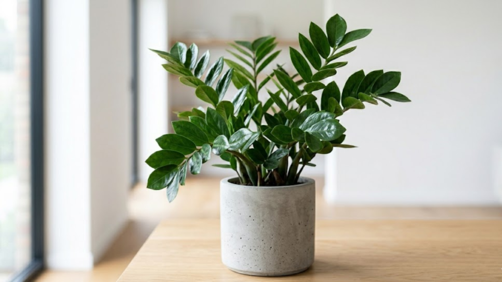 O equilíbrio perfeito entre o concreto e a natureza no design moderno.